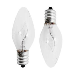 FOCO CORONA 71/2 V. TRANSPARENTE C/50 PZAS. E12 FOC001 KLEY