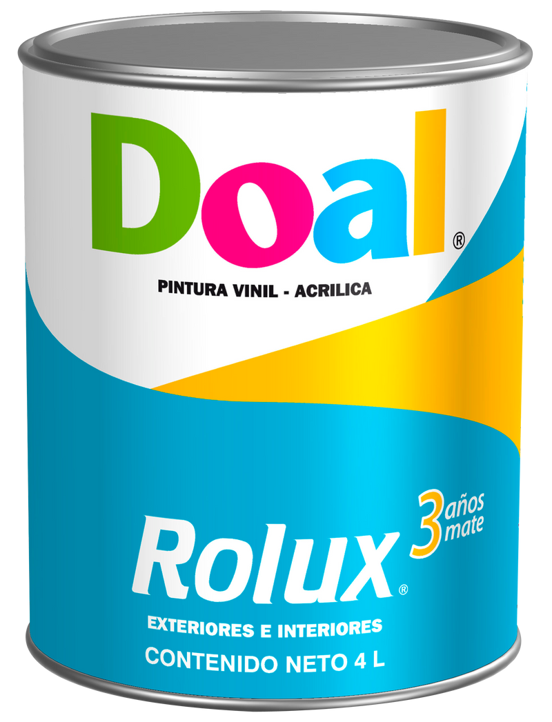 PINTURA VINILICA ROLUX 510 BLANCO OSTION GALON (3.8L)