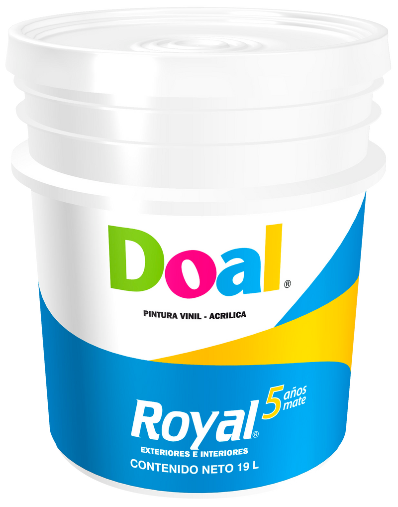 PINTURA VINILICA ROYAL MATE 7044 TORTUGA CUBETA 19L