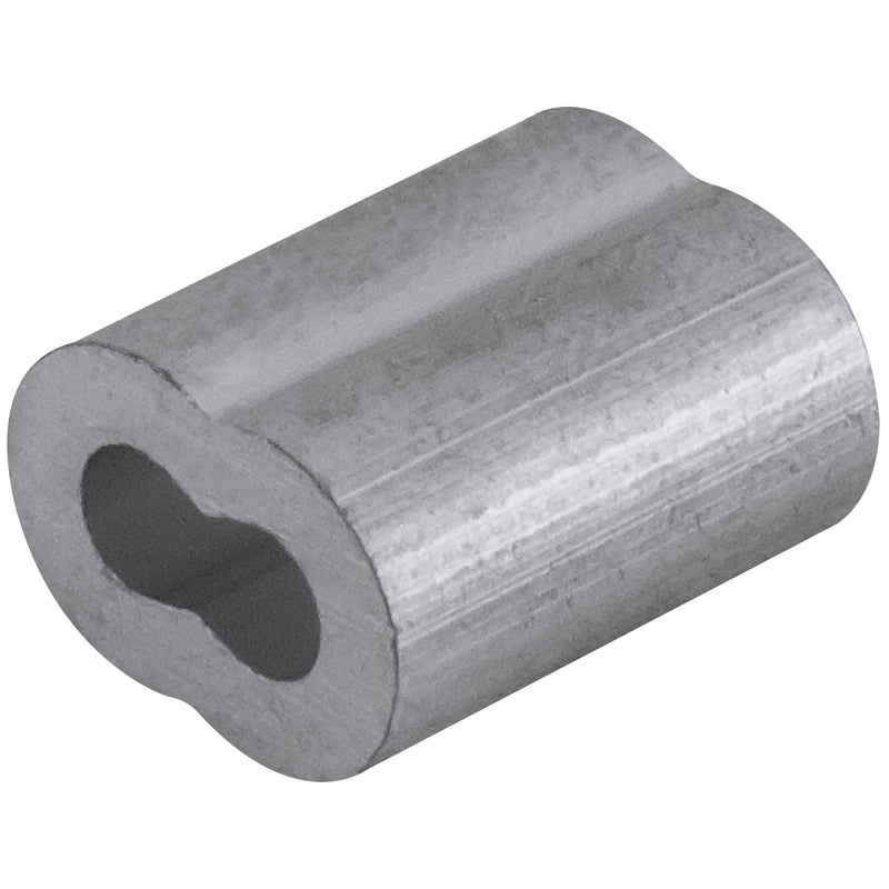 CASQUILLO ALUMINIO DOBLE 3/32"