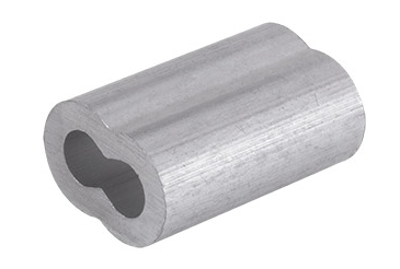 CASQUILLO ALUMINIO DOBLE 3/16"