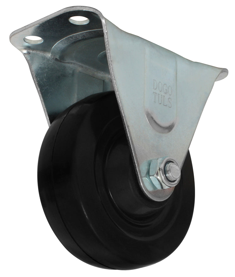 RODAJA HULE NEGRO FIJA 2-1/2" BUJE