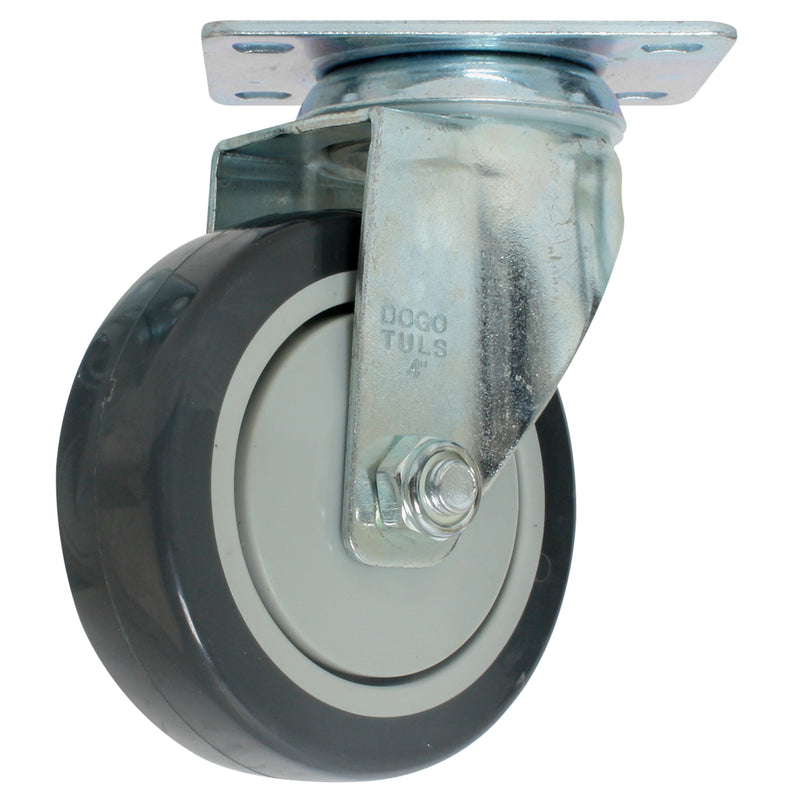 RODAJA PP  Y PU  GIRATORIA 4"