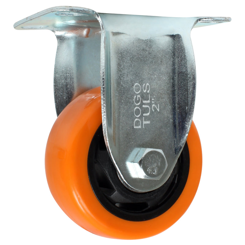 RODAJA PVC NARANJA FIJA 2"