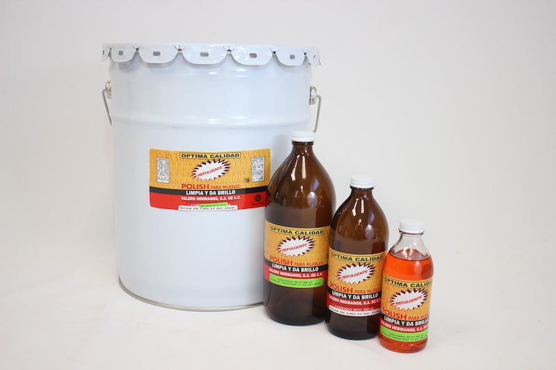 POLISH ACEITE ROJO PARA MADERA  FRASCO 500 MLS.