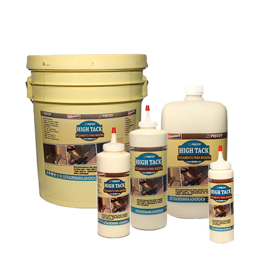 PEGAMENTO AMARILLO PARA MADERA HIGH TACK 1 KG