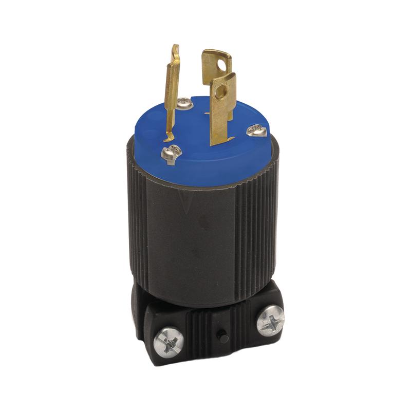 CLAVIJA COLGANTE MEDIA VUELTA 2POLOS 3HILOS 15A 250V